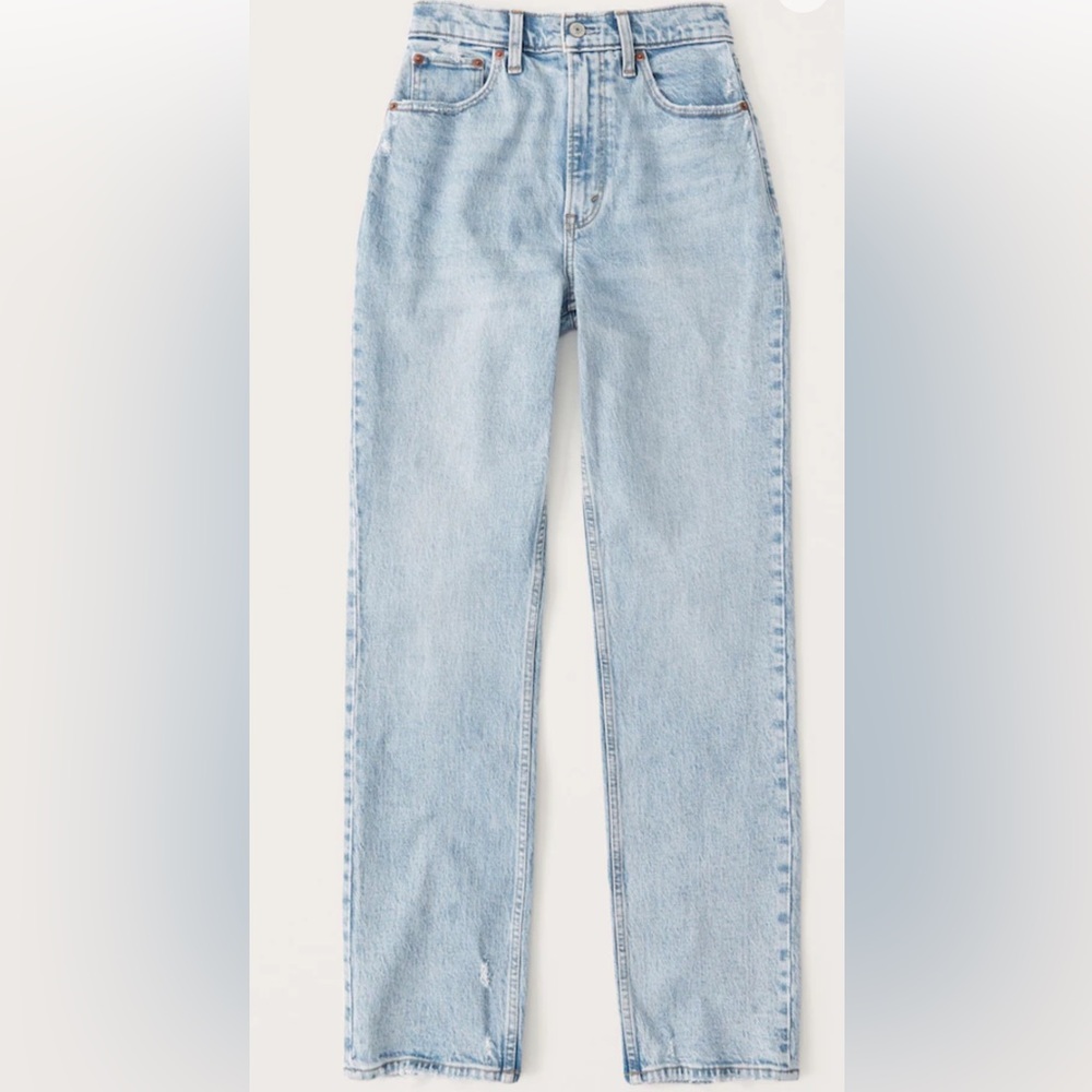Abercrombie & Fitch 90’s ultra high rise curve love jeans